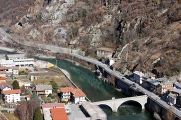 La Dora ed il ponte (Foto di Alessandro Vecchi)
